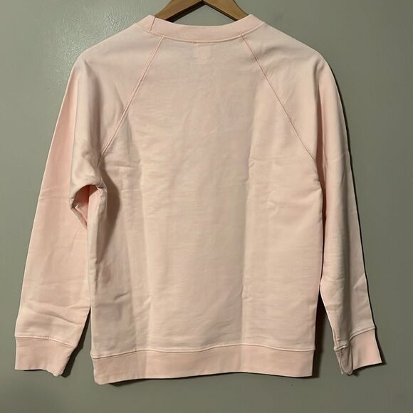 New! J. CREW X GIRLS INC Pink Sweatshirt Size Small - Picture 3 of 9
